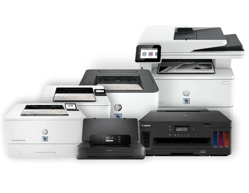 Impressoras a laser e jato de tinta